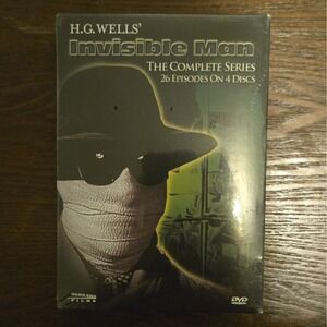 H.G. Wells Invisible Man Complete Series 4-Disc 26 Eps DVD Dark Sky Films NEW